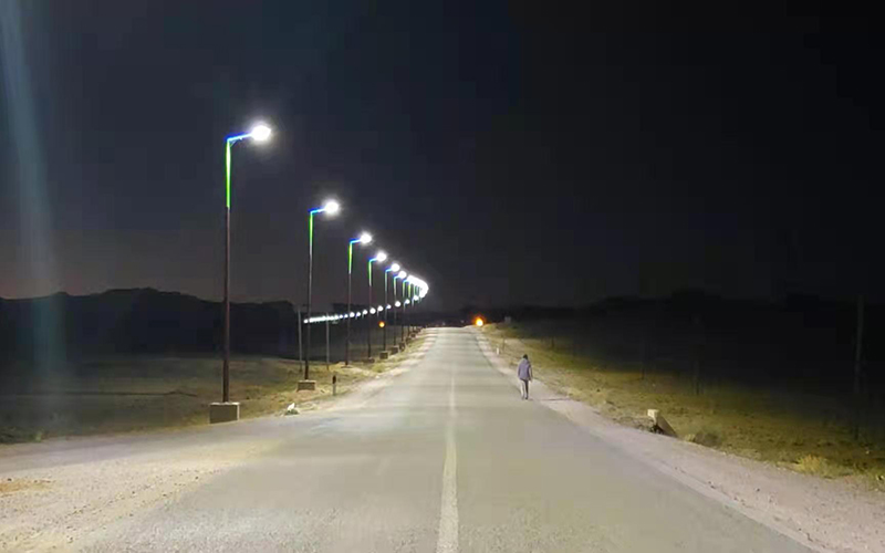 All in one Solar Street Light 60W Project in Morocco