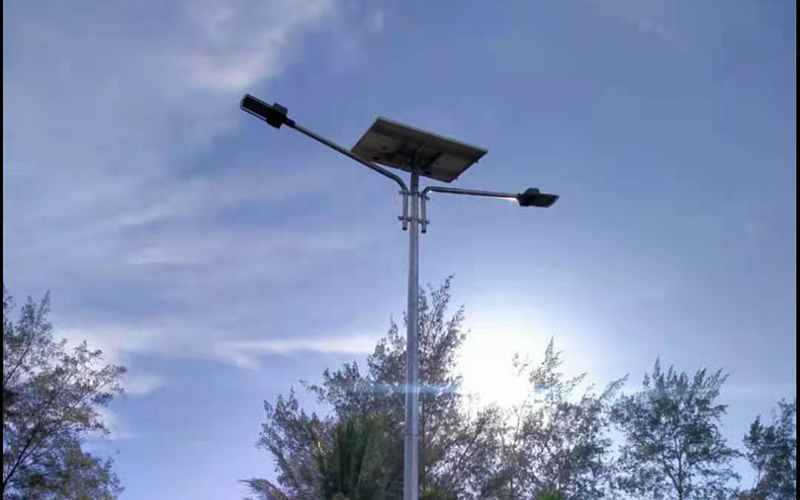 All in Two Solar Street Light DL-XY1 30W Project in Indonesia