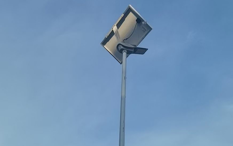 Integrated Solar Street Light DL-WS Project in China