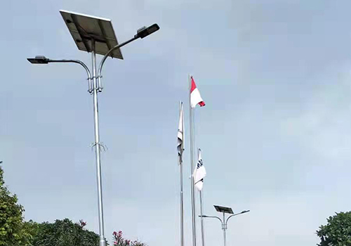 All in Two Solar Street Light DL-XY4 Project in Indonesia