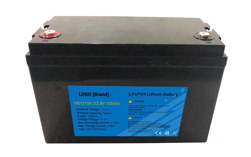 Lithium Battery 12.8V 100Ah
